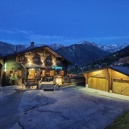 Auberge La Tzoumaz Exterior foto